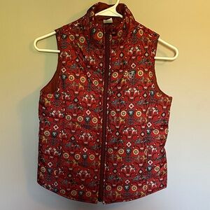 Ariat Kids' Red Patterned Vest
